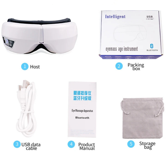 Electric Vibration Bluetooth Eye Massager