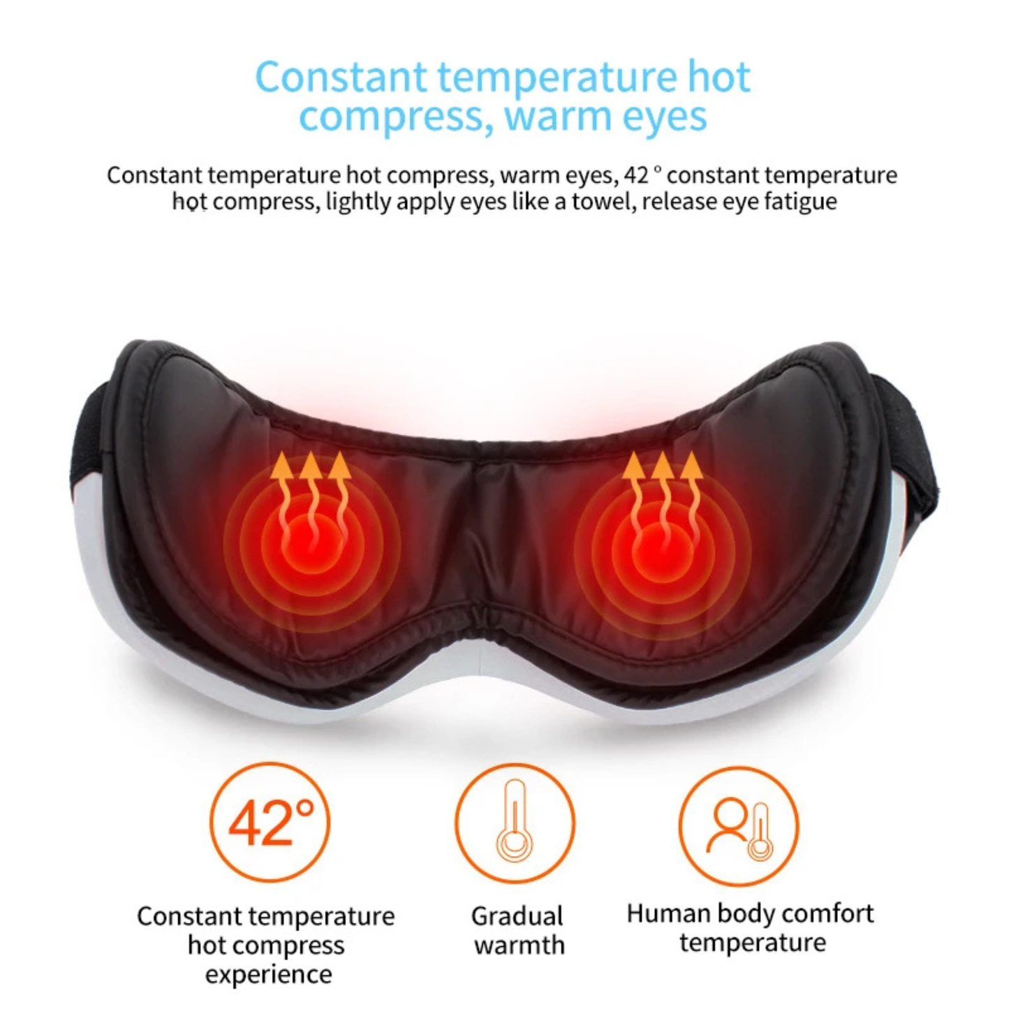 Electric Vibration Bluetooth Eye Massager