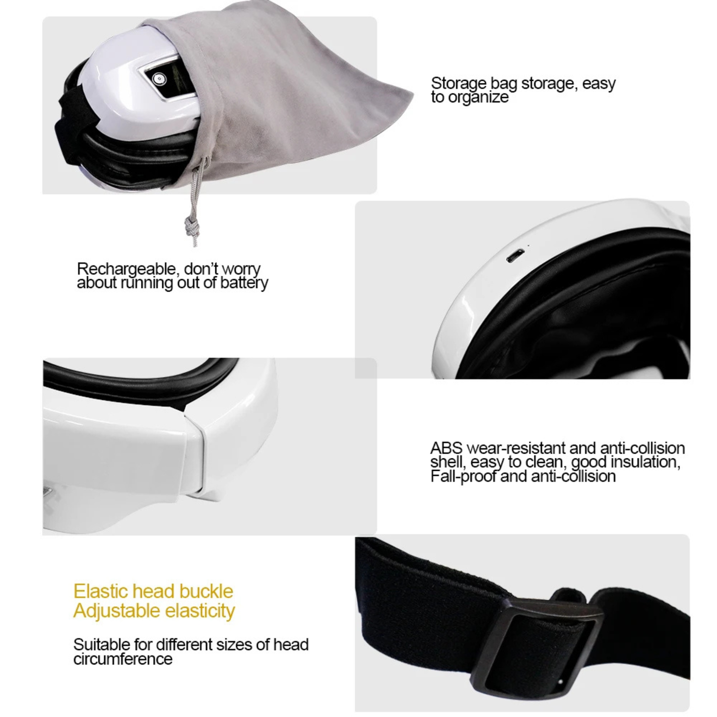 Electric Vibration Bluetooth Eye Massager