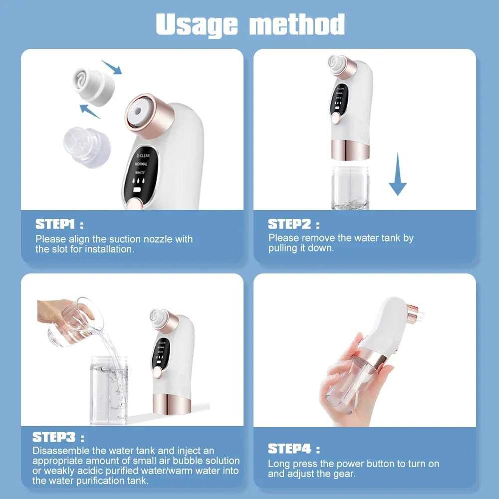 Electric Small Bubble Blackhead Remover