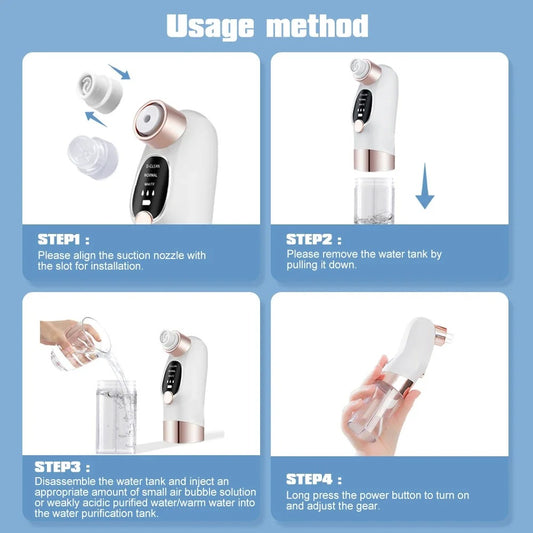 Electric Small Bubble Blackhead Remover